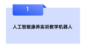 人工智能康养实训教学机器人
